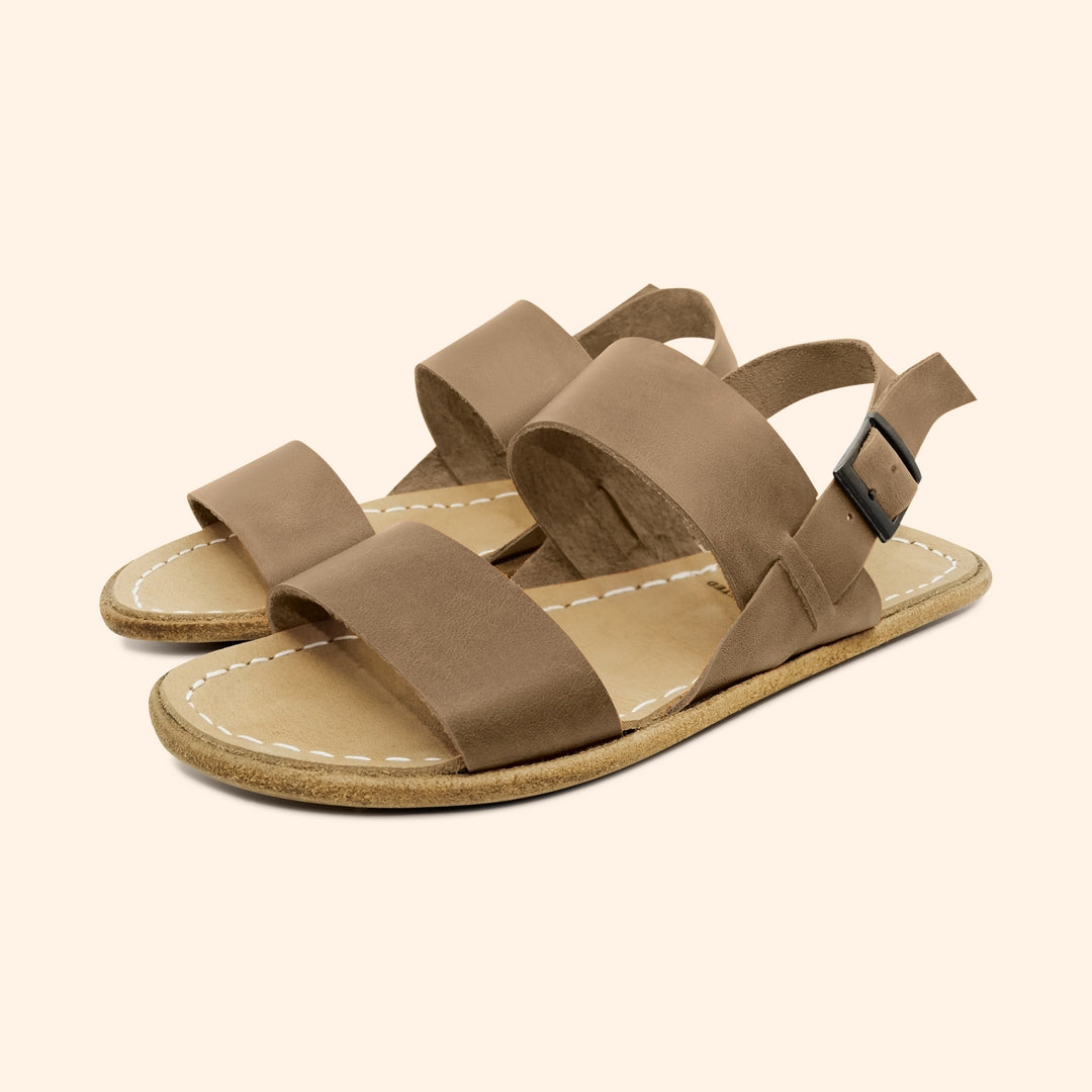 Grounding & Earthing Barefoot Double Strap Sandals for Women