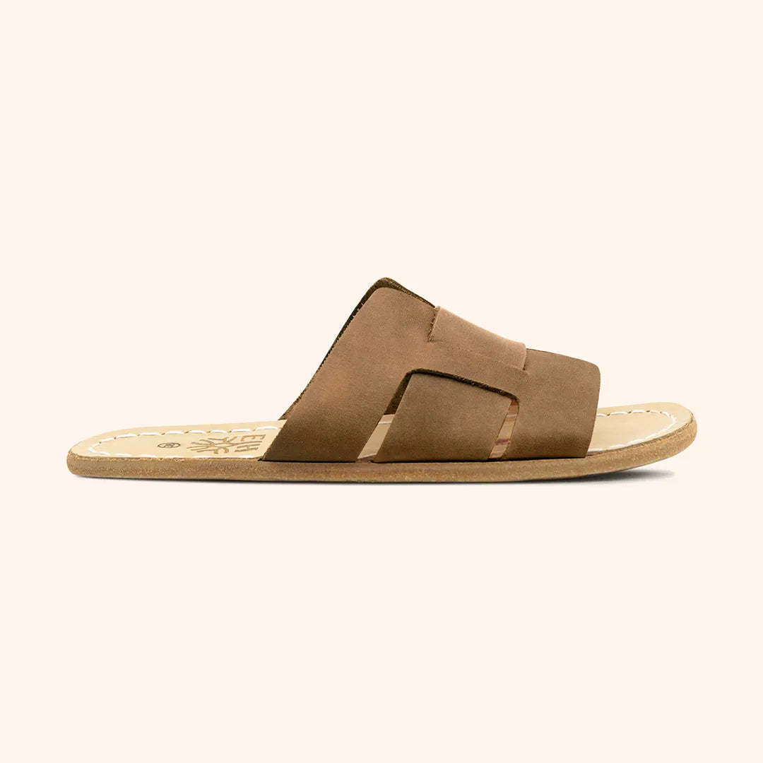 Grounding & Earthing Barefoot Interwoven Slide-In Sandals for Men