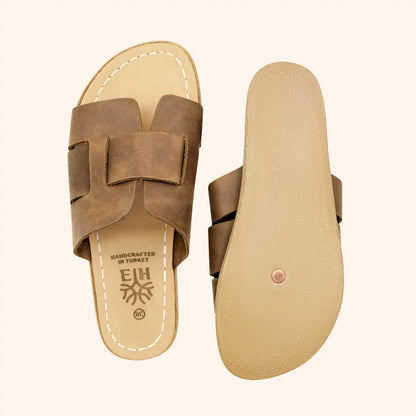 Grounding & Earthing Barefoot Interwoven Slide-In Sandals for Men