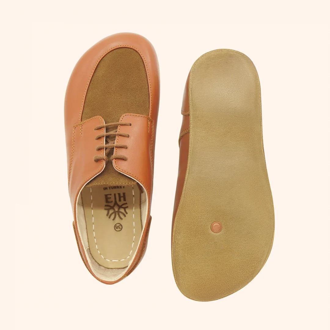Grounding & Earthing Barefoot Derby Shoes for Women