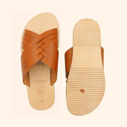 Grounding & Earthing Barefoot Criss-Cross Sandals for Women