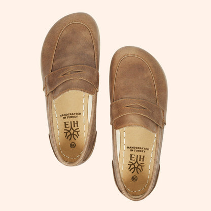 Grounding & Earthing Barefoot Penny Loafers for Women