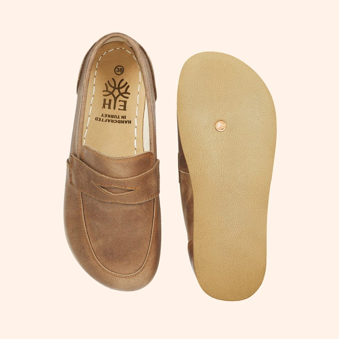 Grounding & Earthing Barefoot Penny Loafers for Men