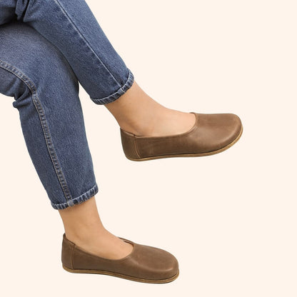 Grounding & Earthing Barefoot Ballet Flats for Women