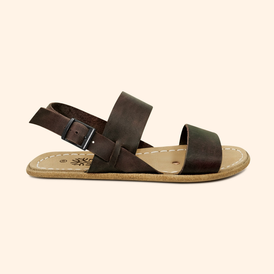 Grounding & Earthing Barefoot Double Strap Sandals for Women