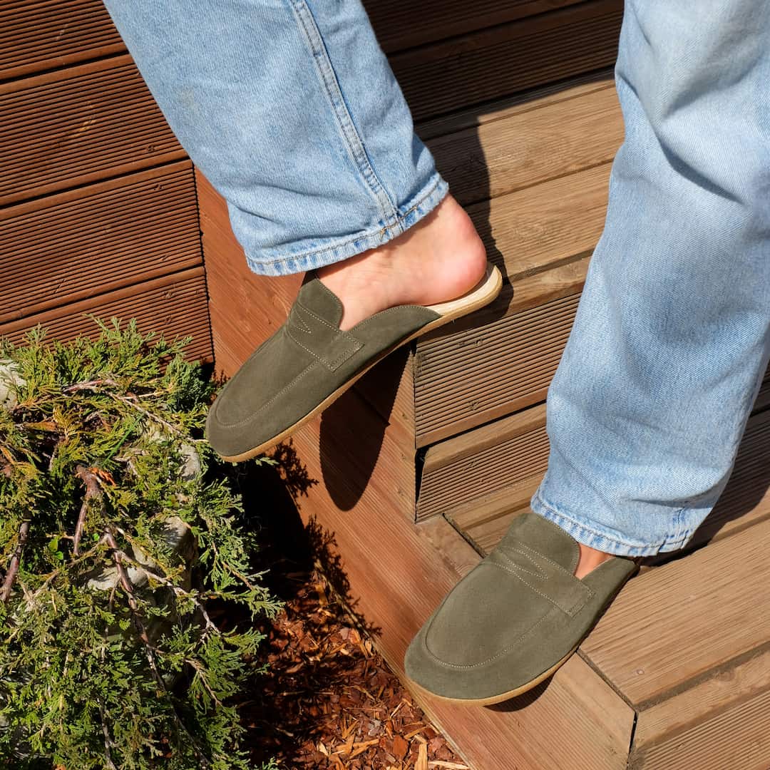 Grounding & Earthing Barefoot Penny Clogs for Men