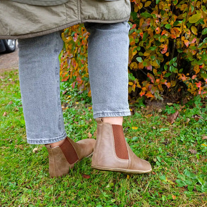 Grounding & Earthing Barefoot Chelsea Boots for Women