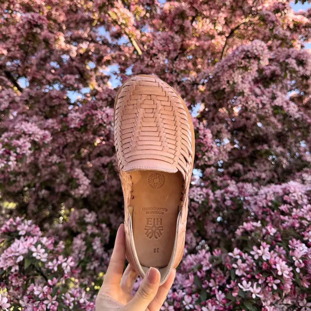 Grounding & Earthing Barefoot Huarache Slip-Ons for Women