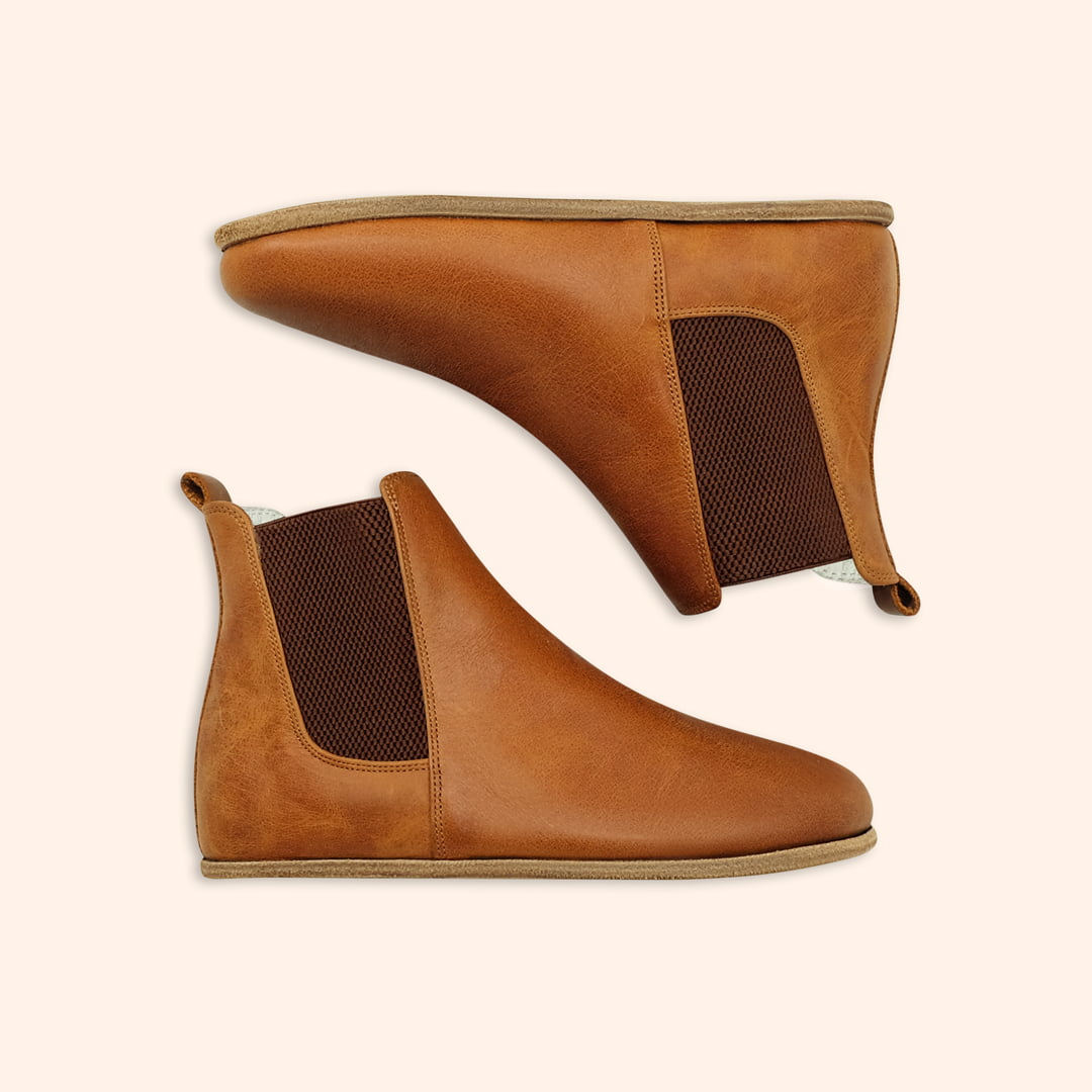 Grounding & Earthing Barefoot Chelsea Boots for Women