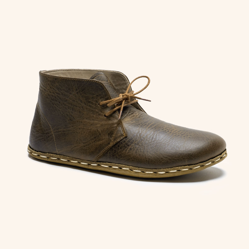 Grounding & Earthing Barefoot Chukka Boots for Women
