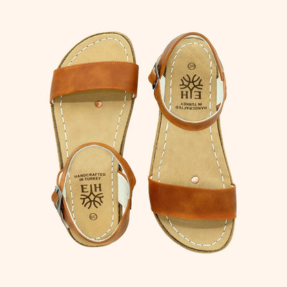 Grounding & Earthing Barefoot Ankle Strap Sandals for Women