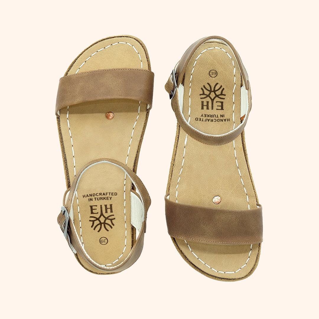 Grounding & Earthing Barefoot Ankle Strap Sandals for Women