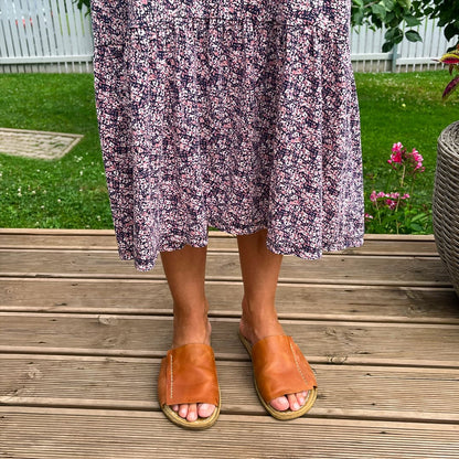 Grounding & Earthing Barefoot Slide-In Sandals for Women