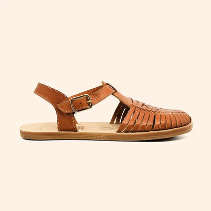 Grounding & Earthing Barefoot Closed-Toe Huarache Sandals for Women