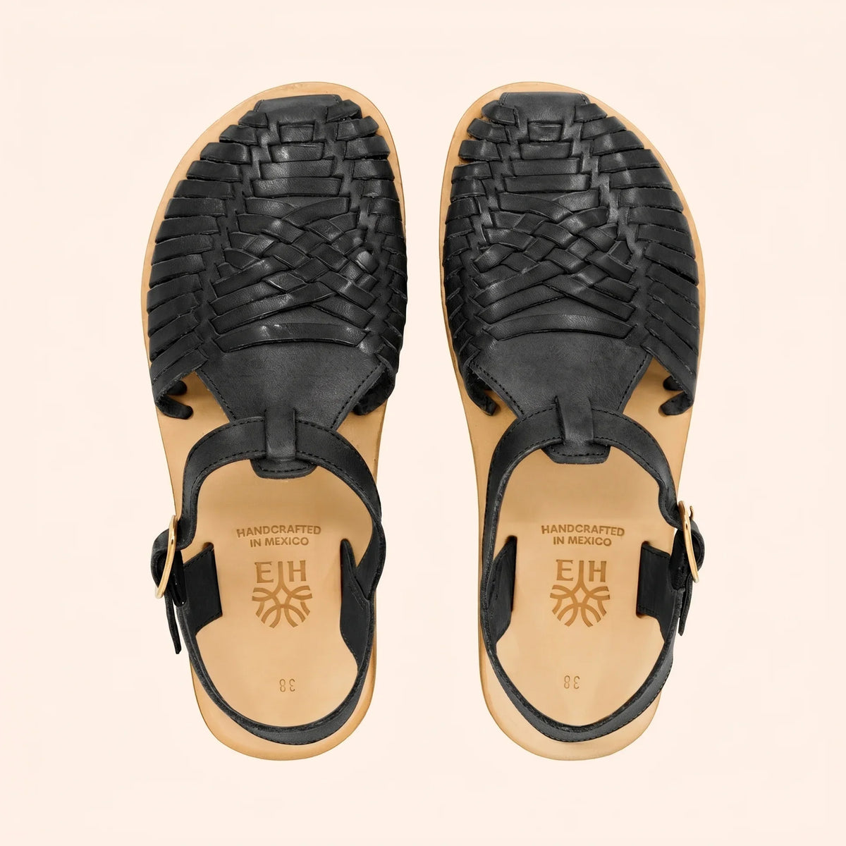 Grounding & Earthing Barefoot Closed-Toe Huarache Sandals for Women