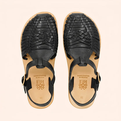Grounding & Earthing Barefoot Closed-Toe Huarache Sandals for Women