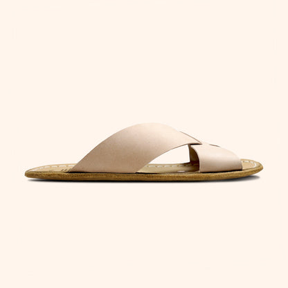 Grounding & Earthing Barefoot Crossover Slide-In Sandals for Men