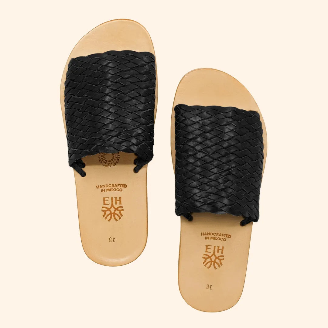 Grounding & Earthing Barefoot Woven Slide-In Sandals for Women