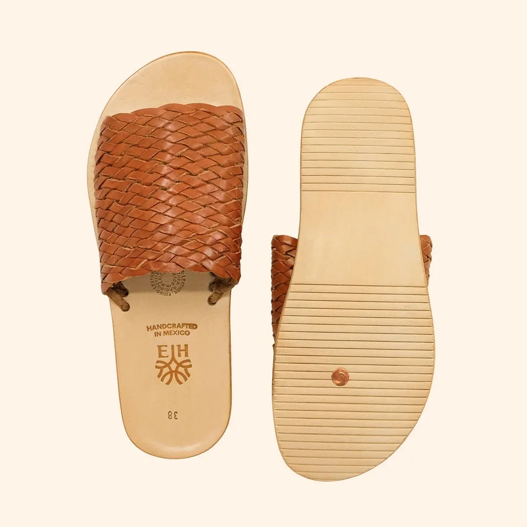 Grounding & Earthing Barefoot Woven Slide-In Sandals for Women