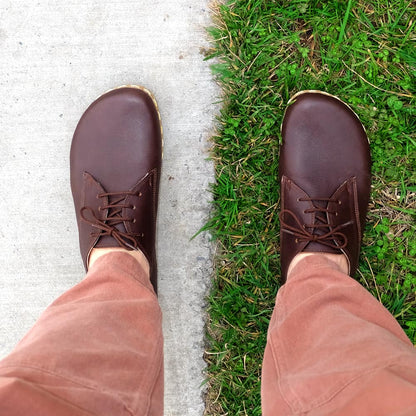 Grounding & Earthing Barefoot Lace-Up Shoes for Men