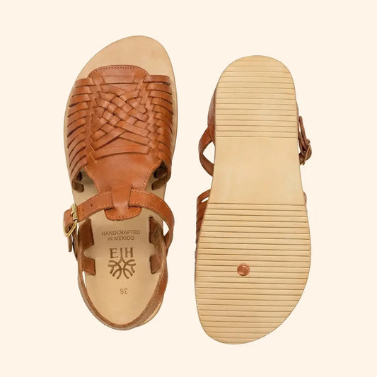 Grounding & Earthing Barefoot Open-Toe Huarache Sandals for Women