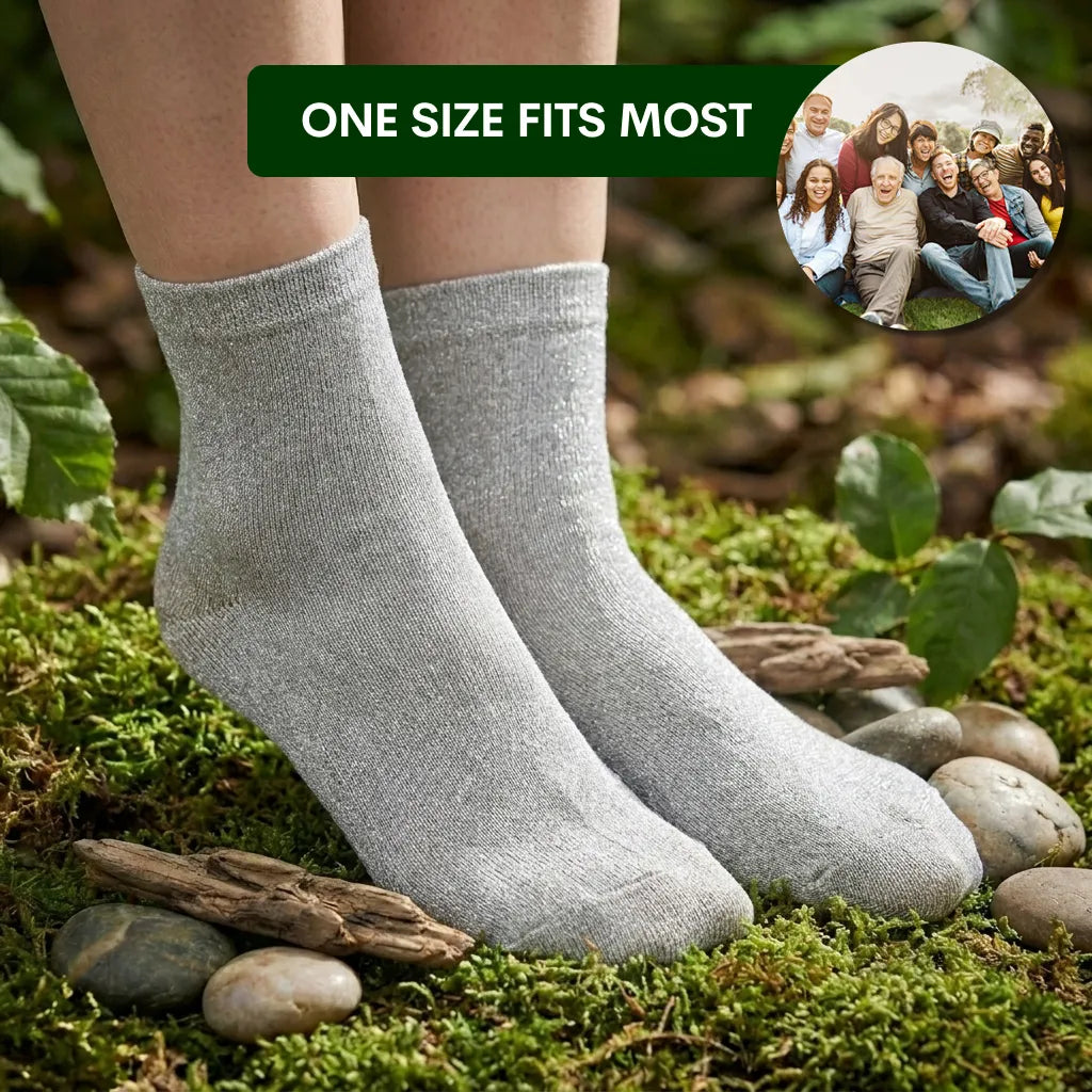 Socks for Grounding Shoes