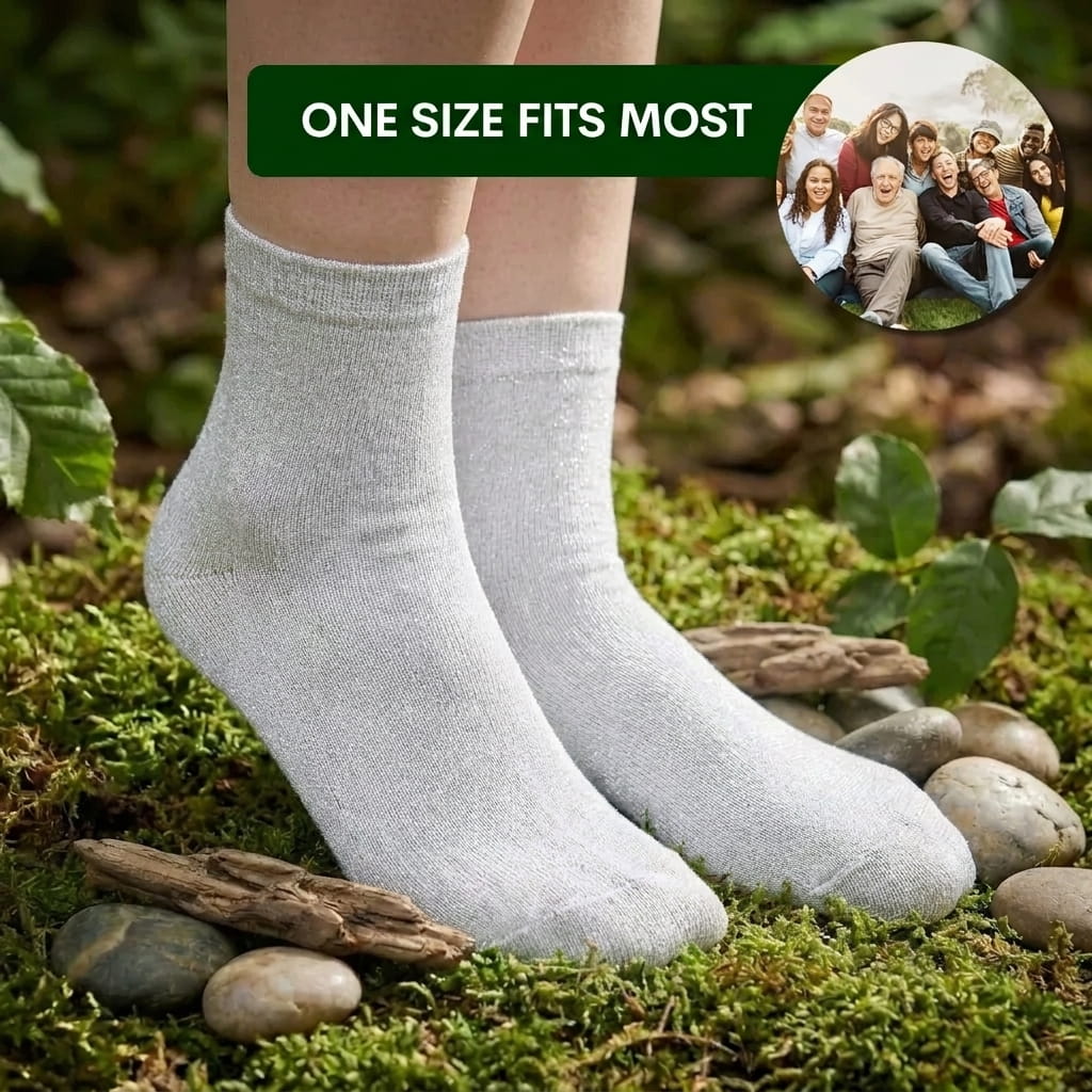 Socks for Grounding Shoes